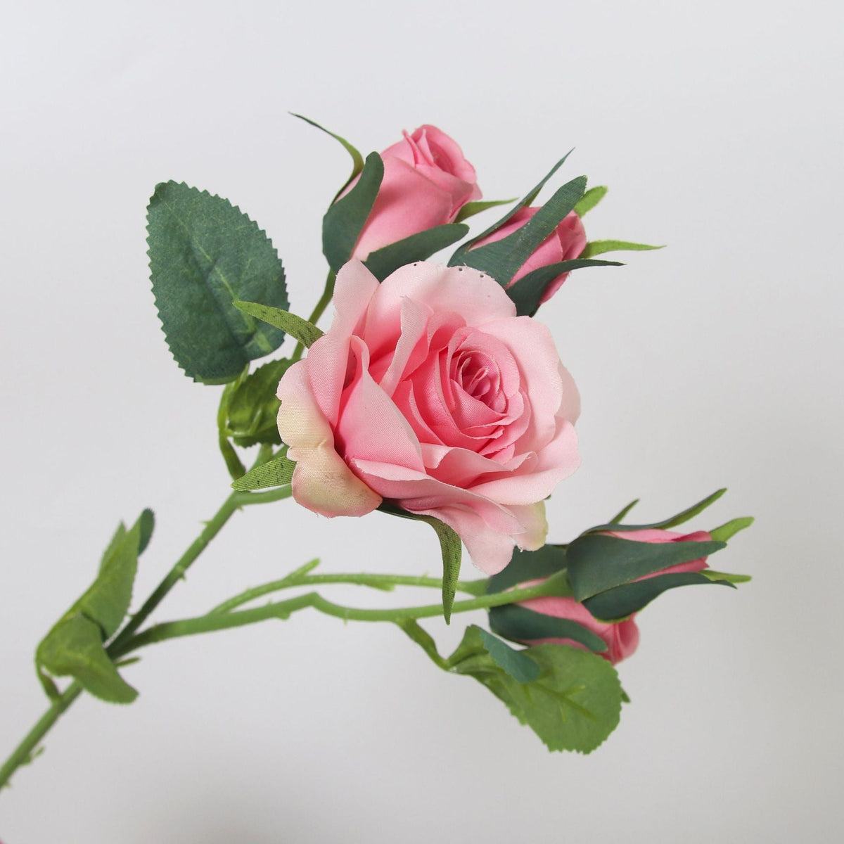 Rosas artificiales de 17" para bodas y eventos