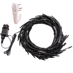 Ramas artificiales con resistencia a los rayos UV de 96" x 5" para jardín, balcón y terraza