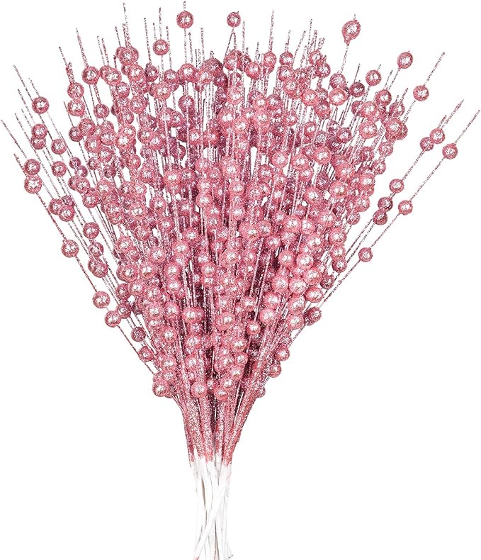 Bayas decorativas artificiales de 17" para bodas y eventos