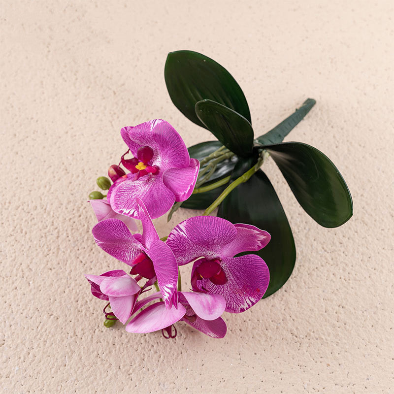 Orquídeas artificiales de 13" x 11" para bodas y eventos