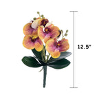 Orquídeas artificiales de 13" x 11" para bodas y eventos - Rosa