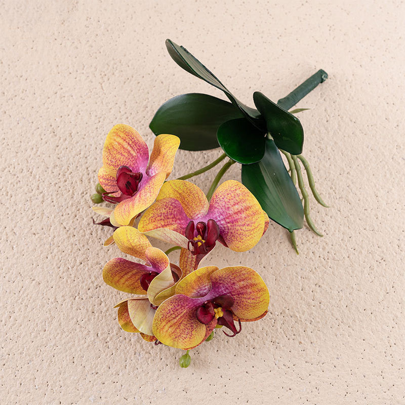 Orquídeas artificiales de 13" x 11" para bodas y eventos