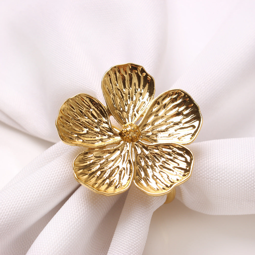 Flores artificiales 6 piezas para bodas y eventos - Rosa