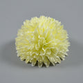 Crisantemos artificiales de 4" para bodas y eventos - Coral
