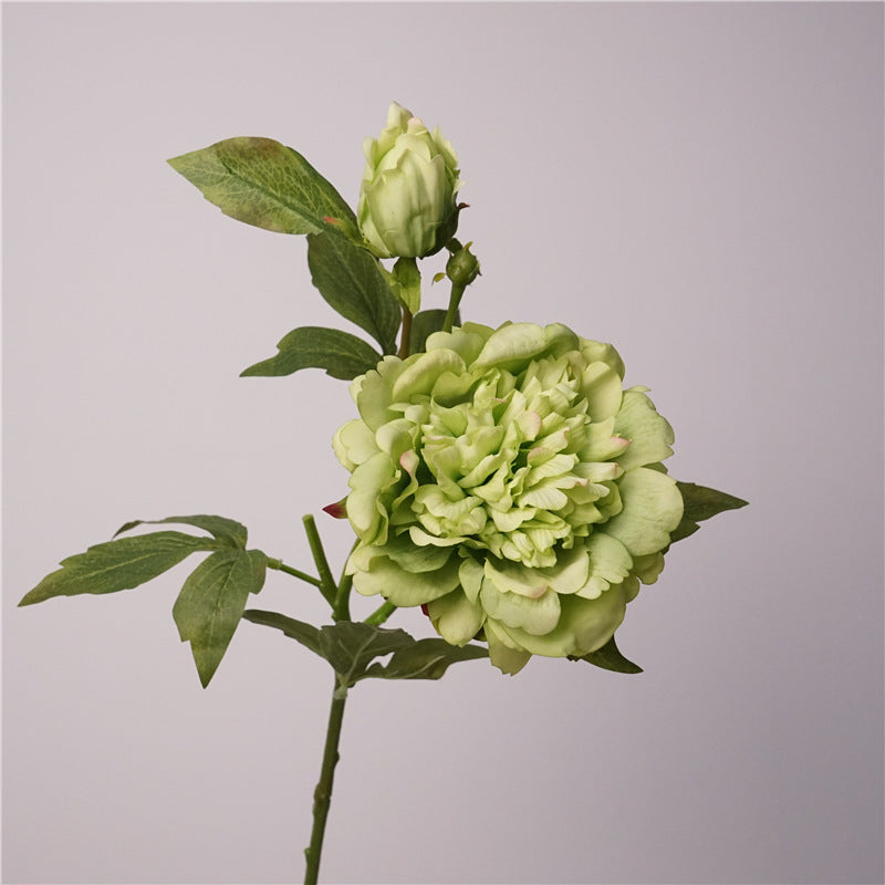 Peonías artificiales con tacto real de 25" x 10" para bodas y eventos