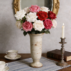 Rosas artificiales con tacto real de 28" x 4" para bodas y eventos - Rosa