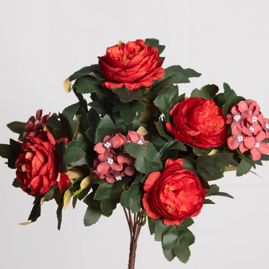 Peonías artificiales de 16" para bodas y eventos