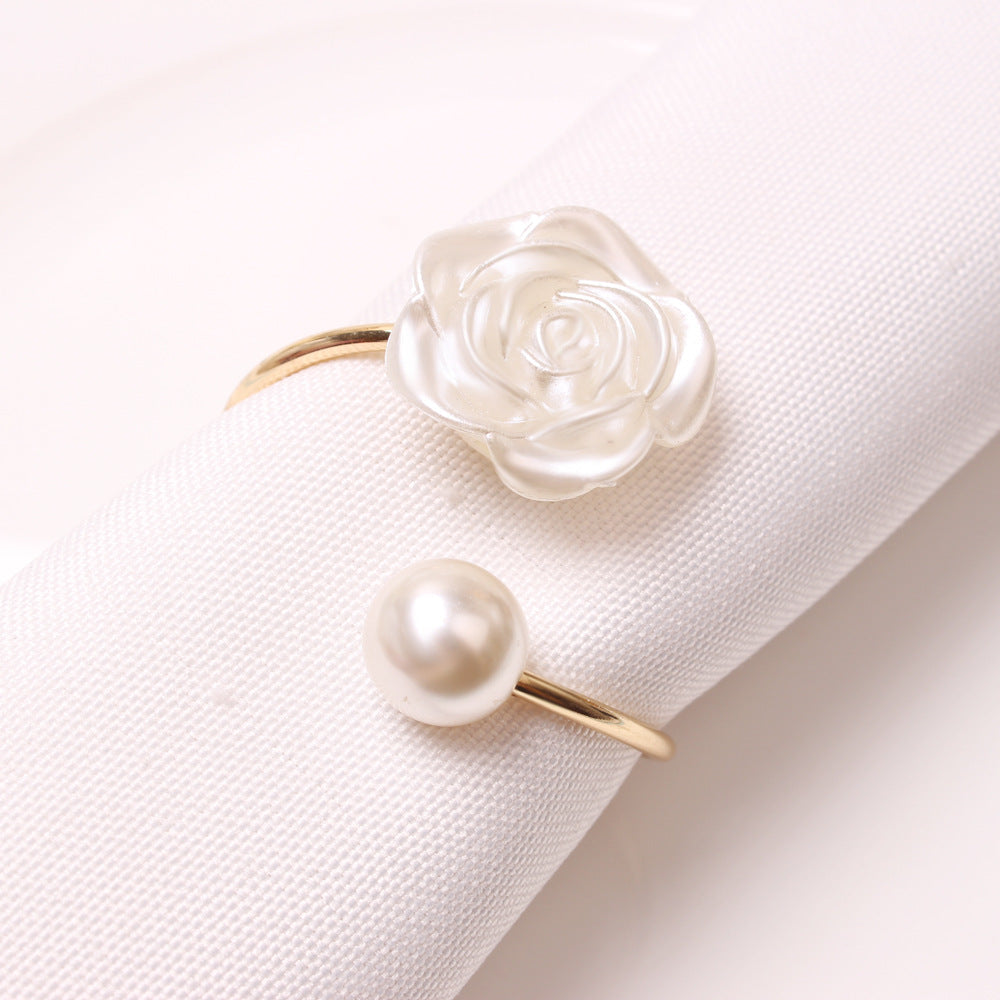 Rosas artificiales 6 piezas para bodas y eventos