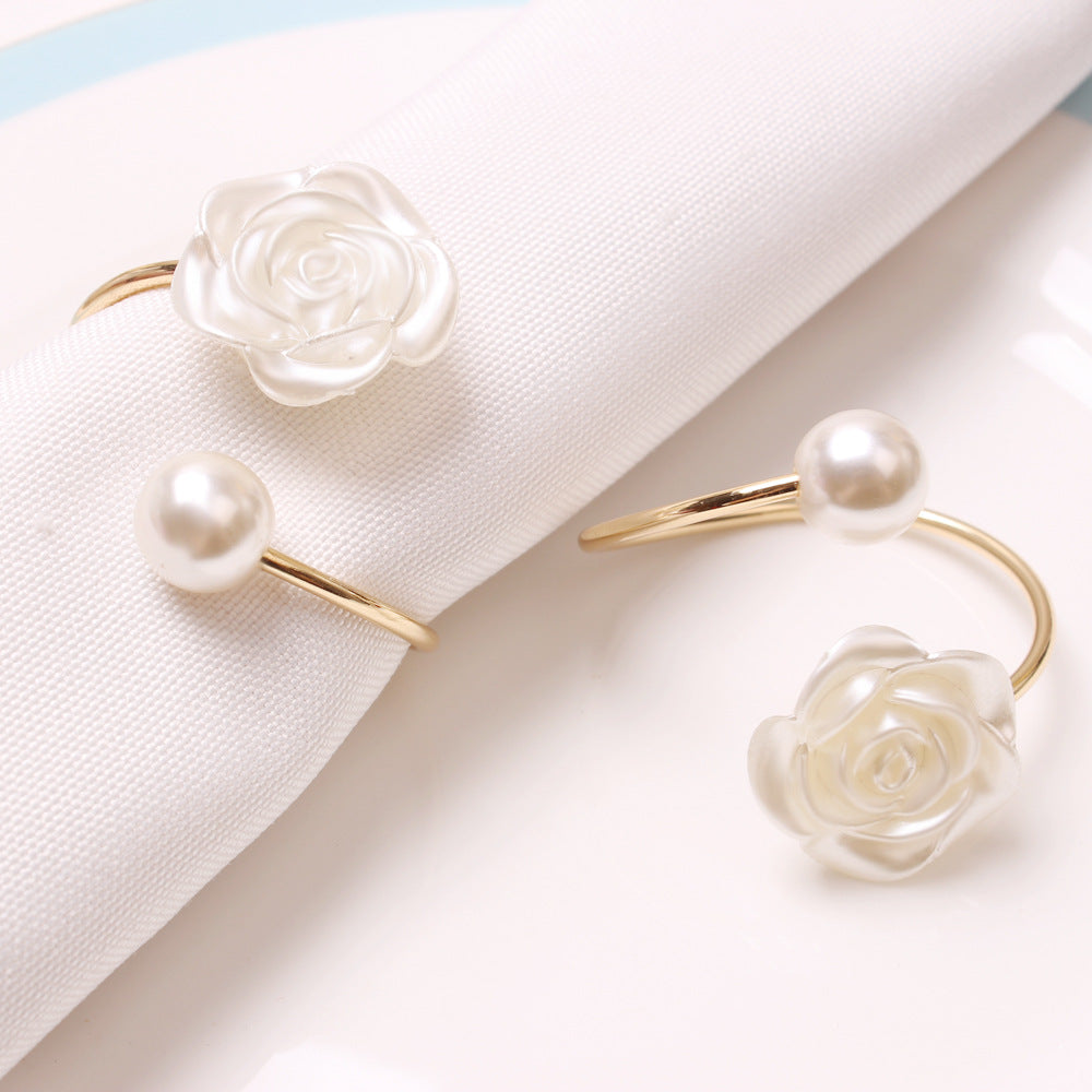 Rosas artificiales 6 piezas para bodas y eventos