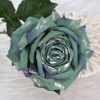 Rosas artificiales de 33" x 6" 3 piezas para bodas y eventos - Gris