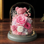 Rosas artificiales para decoración del hogar - Rosa claro