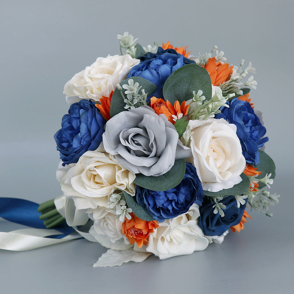 Rosas artificiales de 10" para bodas y eventos