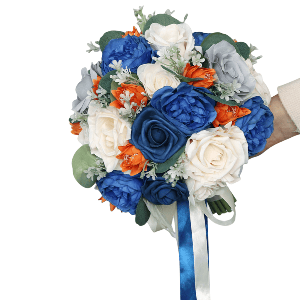 Rosas artificiales de 10" para bodas y eventos