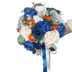 Rosas artificiales de 10" para bodas y eventos