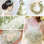 Paniculata artificial de 20" x 15" 15 piezas para bodas y eventos
