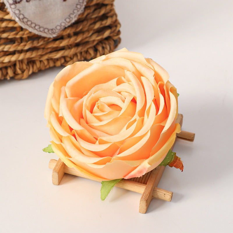 Rosas artificiales de 3" x 3" para bodas y eventos